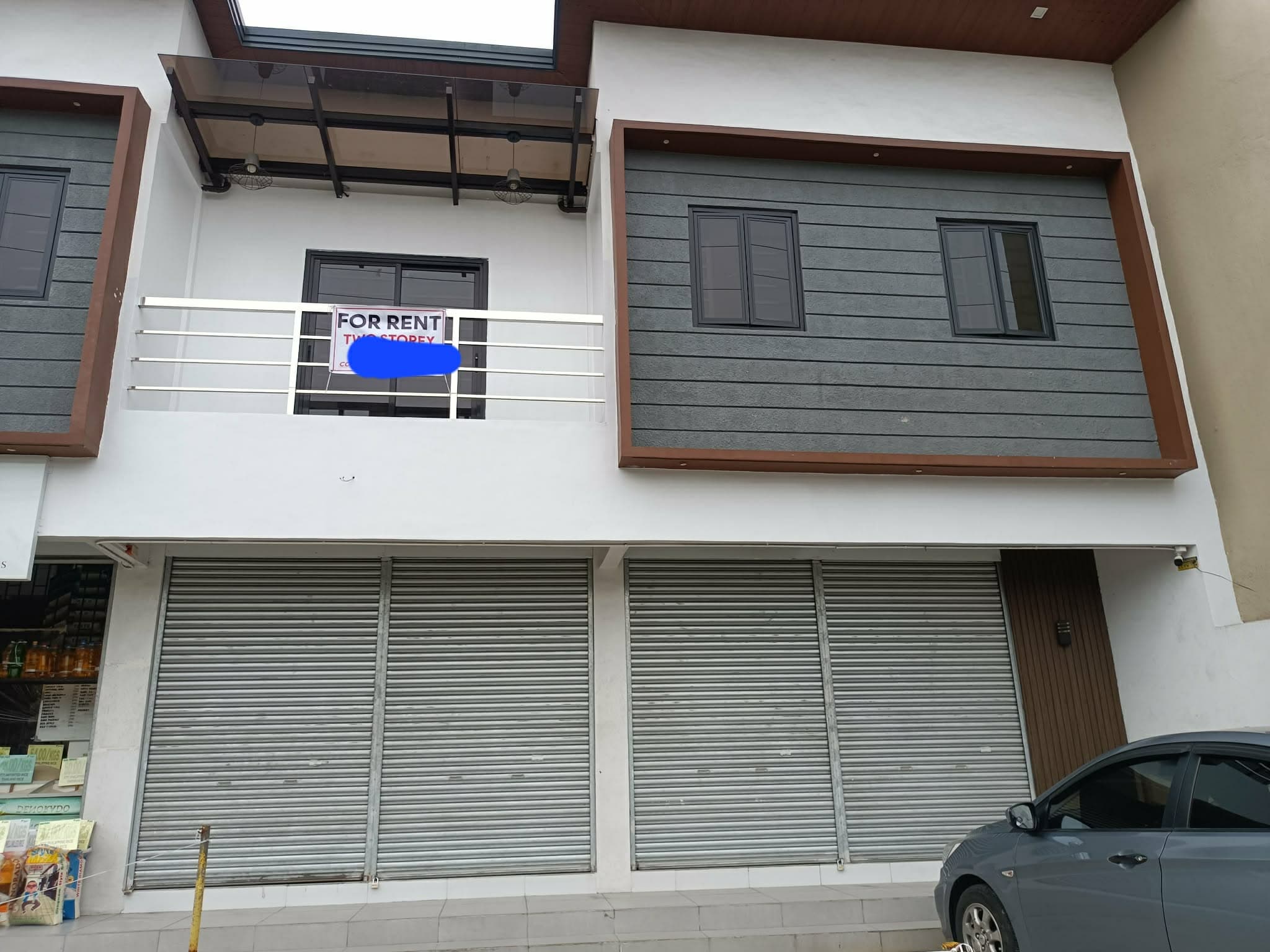 FOR RENT: TWO-STOREY MODERN AND SPACIOUS COMMERCIAL SPACE ALONG TIRONA ROAD, BACOOR CITY, CAVITE — City of Bacoor, Cavite